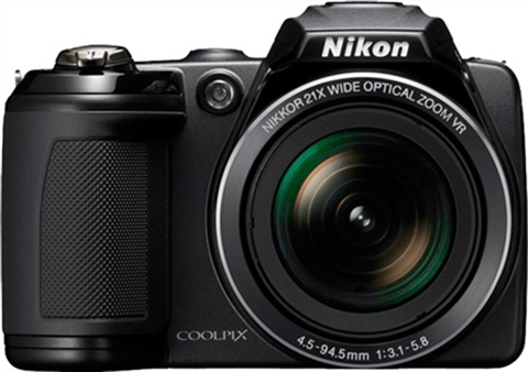 【極美品・返品保証】Nikon Coolpix L340 + SDカード&電池付 中古】Nikon ニコン COOLPIX L340 コンパクトデジタルカメラ